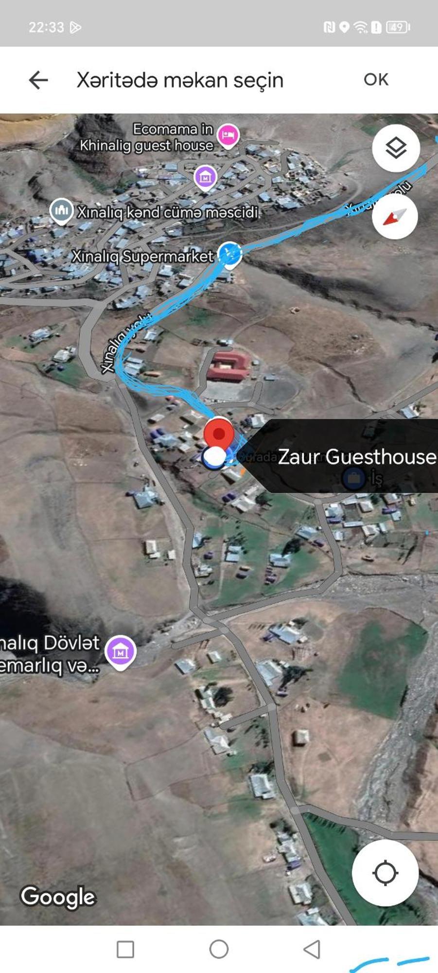 ホテル Zaur Guest Hause Xinaliq エクステリア 写真